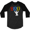boo halloween 3/4 Sleeve Shirt