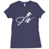 Jake Paul Christmas Hat Signature Ladies Fitted T-Shirt