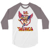 miss 'murica 3/4 Sleeve Shirt