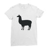 comosellama Ladies Fitted T-Shirt