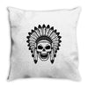 skull Throw Pillow