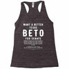 want a better texas Racerback Tank