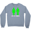 life is simple funny Crewneck Sweatshirt