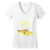motorbike, love riding my dirtbike Women's V-Neck T-Shirt