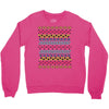 hawaiian pattern Crewneck Sweatshirt