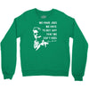 fight club tyler durden brad pitt Crewneck Sweatshirt