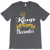 kings are born in november T-Shirt