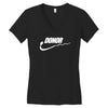 donor   mens funny Women's V-Neck T-Shirt