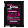 quens are born in april iPad 3 and 4 Case