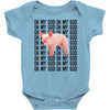 oh my god pig Baby Bodysuit