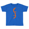 helix of heroes funny retro sci fi superhero symbol cool logo Toddler T-shirt