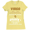 Virgo Hated By Many Wanted By Plenty Disliked By Some Confronted By No Ladies Fitted T-Shirt