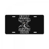 funny rude fart ninja ideal birthday gift or present License Plate