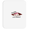 December Peeking Out Baby Girl in Spanish Mousepad