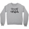 feminist witch Crewneck Sweatshirt