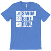 v6 swim bike run T-Shirt