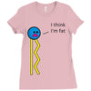 fatty acid Ladies Fitted T-Shirt