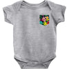 Flower Pocket Baby Bodysuit