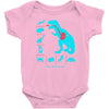 t rex diet Baby Bodysuit
