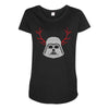 darth vader reindeer Maternity Scoop Neck T-shirt
