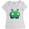Mooncake Colorful Women's Triblend Scoop T-shirt