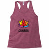 Canada Leaf LGBT Racerback Tank