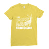 I Like Big Bucks And I Cannot Lie Ladies Fitted T-Shirt