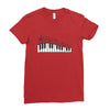 Piano Ladies Fitted T-Shirt