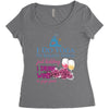 yoga and wine Women's Triblend Scoop T-shirt