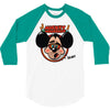 mickey mousseux 3/4 Sleeve Shirt