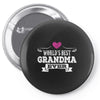 World's Best Grandma Ever Pin-back button