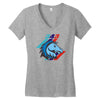m 343 horses power Women's V-Neck T-Shirt