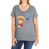 hot bear balloon Ladies Curvy T-Shirt