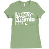 i need vitamin sea Ladies Fitted T-Shirt