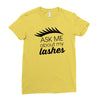 my lashes Ladies Fitted T-Shirt