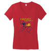 fantasy football Women's V-Neck T-Shirt