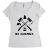 Go Camping Women's Triblend Scoop T-shirt