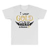 I Wear Gold For My Hero In Haven All Over Men's T-shirt