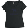 ggoat Women's Triblend Scoop T-shirt
