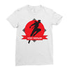 vic ninja Ladies Fitted T-Shirt