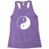 dripping ying yang Racerback Tank