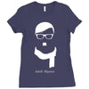 adolf hipster hitler geek Ladies Fitted T-Shirt