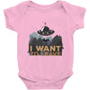 I Want To Leave Baby Bodysuit