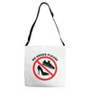 take off your shoes Adjustable Strap Totes