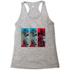 rock, paper, dragon Racerback Tank