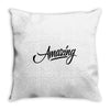 amazing 3 Throw Pillow