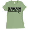sarcasm services (2) Ladies Fitted T-Shirt