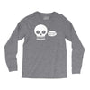 i live inside your face skull Long Sleeve Shirts