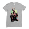 hellboy 4 Ladies Fitted T-Shirt