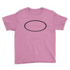 black oval Youth Tee